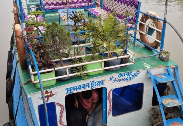 A ship in Sundarbans