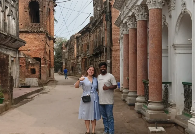 A tourist inside the Panam City