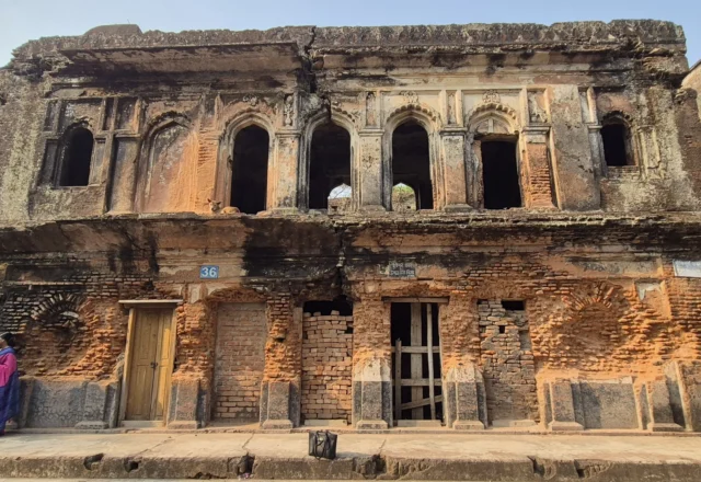 Ancient ruined building in Panam City