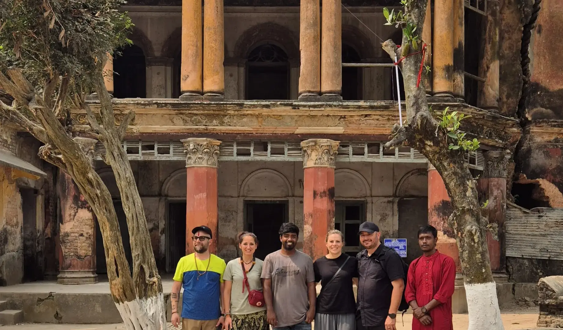 Balihar Rajbari palace in Naogaon