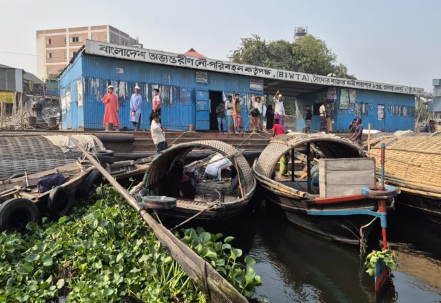 Boiddar Bazar on the Meghna River