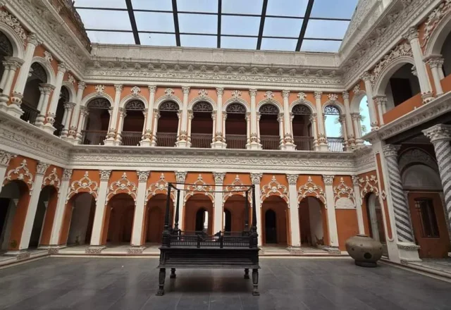 Front view inside Boro Sardar Bari