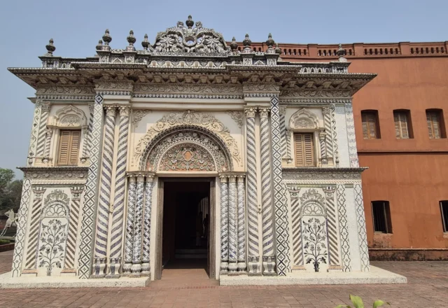 Main gate of Boro Sardar Bari in old capital Sonargaon
