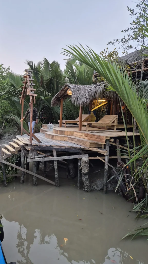 Riverview room at a resort in Sundarbans