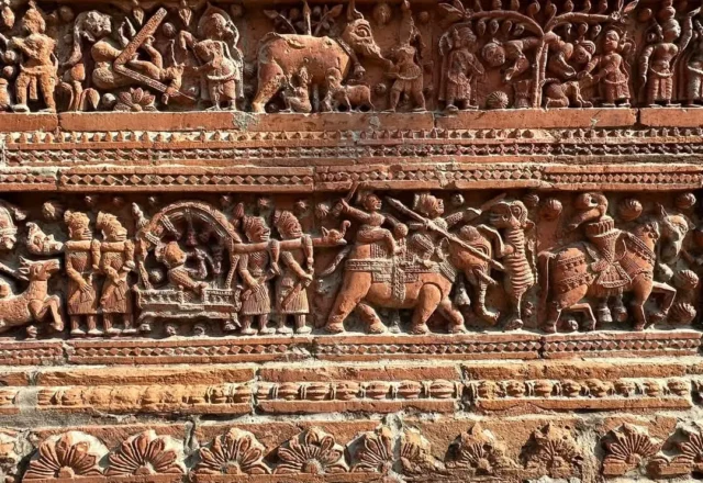 Terracotta of temple