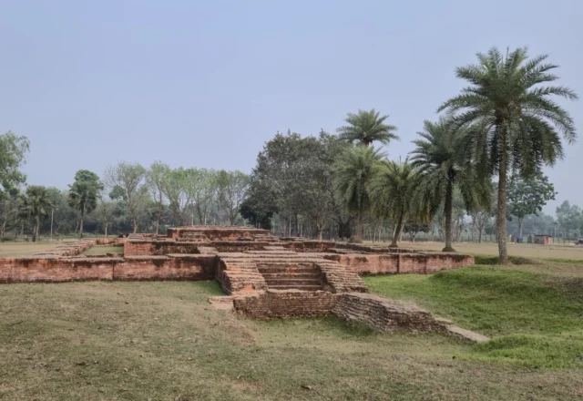 Vasu Bihar Buddhist ruins in Bogura