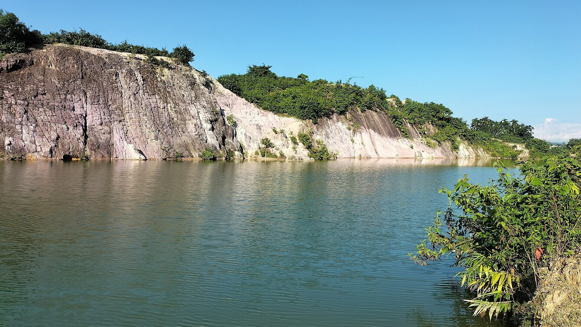 China clay hill at Bijoypur, Durgapur, Netrokona