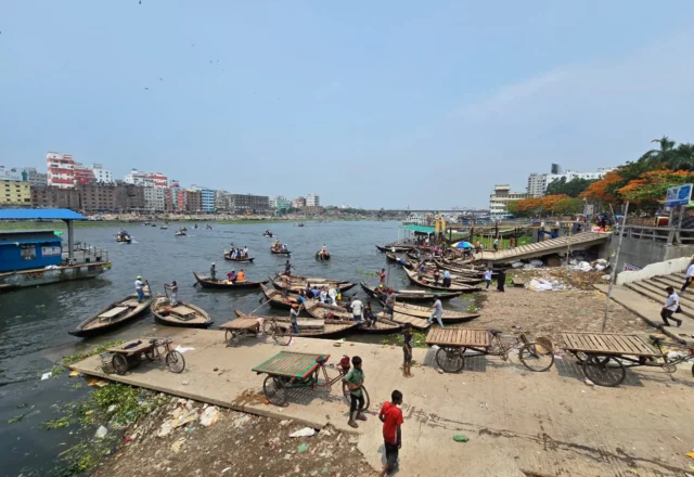 Buriganga River view – central Dhaka