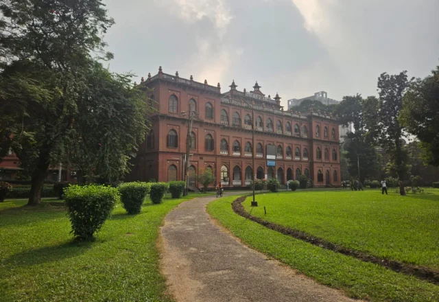 Dhaka University chemistry building – Curzon Hall (named after Lord Curzon)