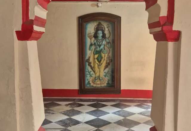 Inside Dhakeshwari Temple