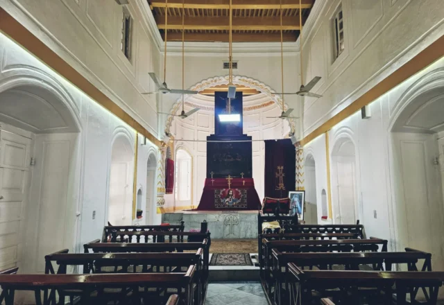 Inside the beautiful Armenian Church in Armanitola – Dhaka