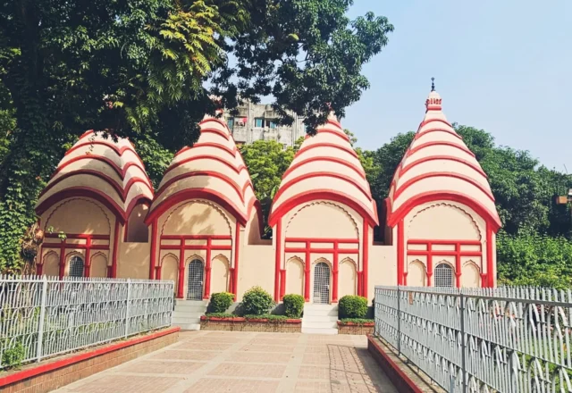 Old part of Dhakeshwari Temple in Dhaka